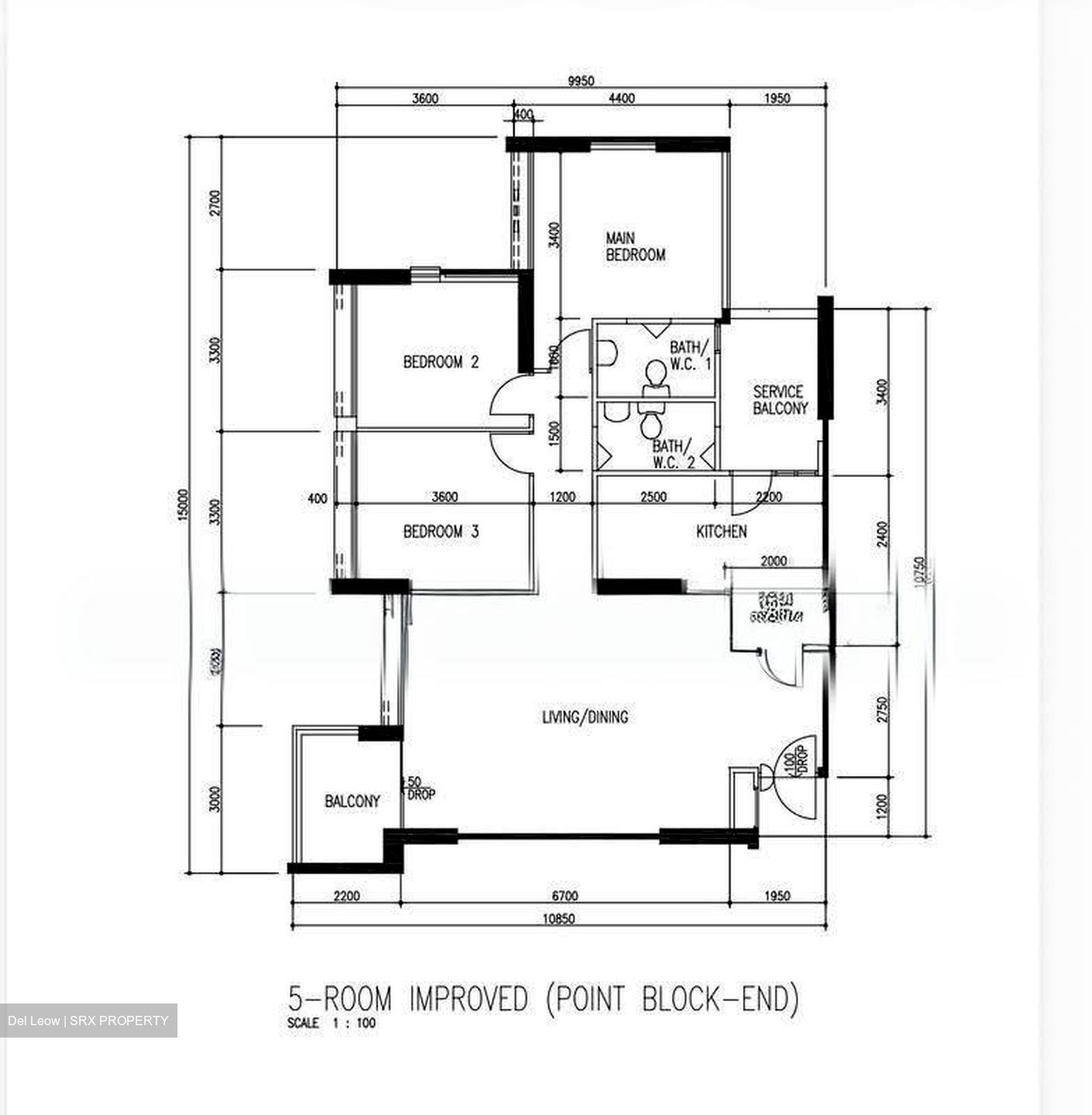 Blk 281 Toh Guan View (Jurong East), HDB 5 Rooms #630252311